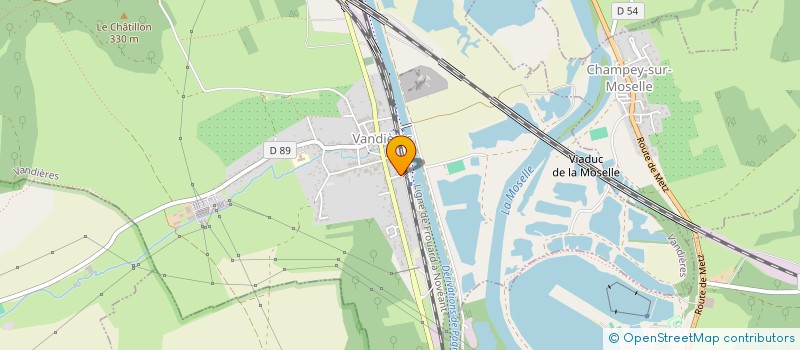 localisation de l'entreprise 842 006 371   VANDIERES