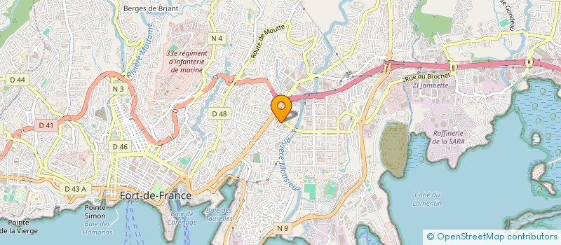 localisation de l'entreprise 842 033 912   FORT-DE-FRANCE