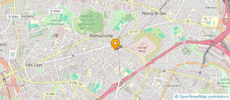 localisation de l'entreprise 842 036 253 à ROMAINVILLE