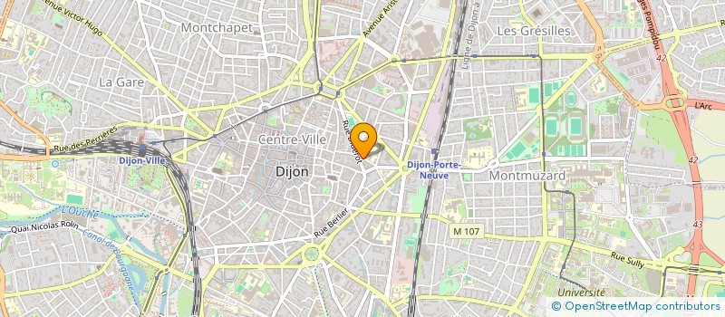 localisation de l'entreprise 842 048 837 à DIJON