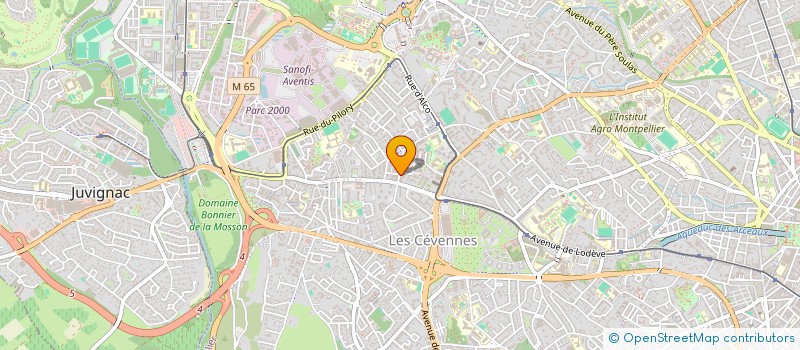 localisation de l'entreprise 842 055 485   MONTPELLIER