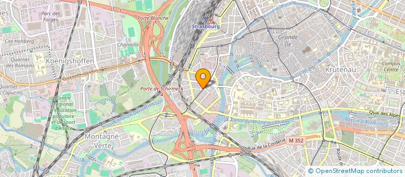localisation de l'entreprise 842 059 362 à STRASBOURG