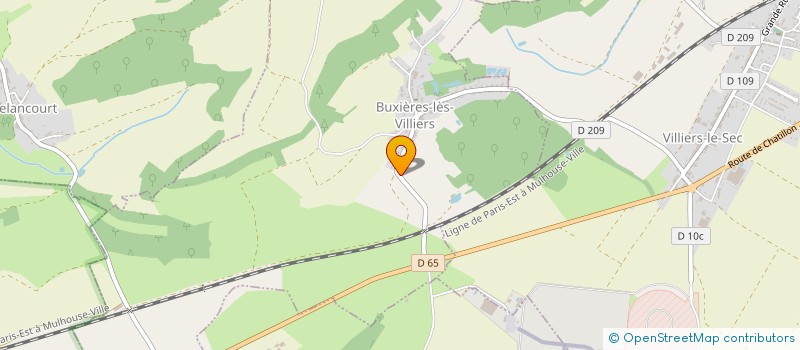 localisation de l'entreprise 842 060 337 à BUXIERES-LES-VILLIERS