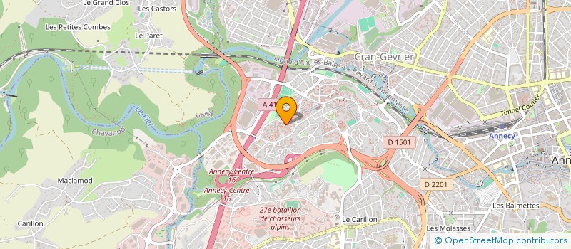 localisation de l'entreprise 842 074 858   ANNECY