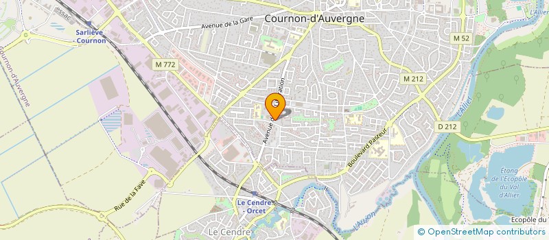 localisation de l'entreprise 842 079 451   SAINT-GEORGES-SUR-ALLIER