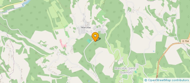 localisation de l'entreprise 842 080 863 à MARCILLAC-SAINT-QUENTIN