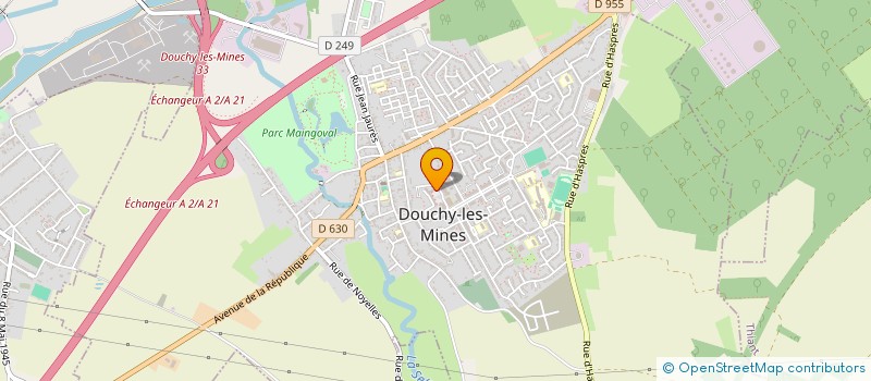 localisation de l'entreprise 842 087 231  à DOUCHY-LES-MINES
