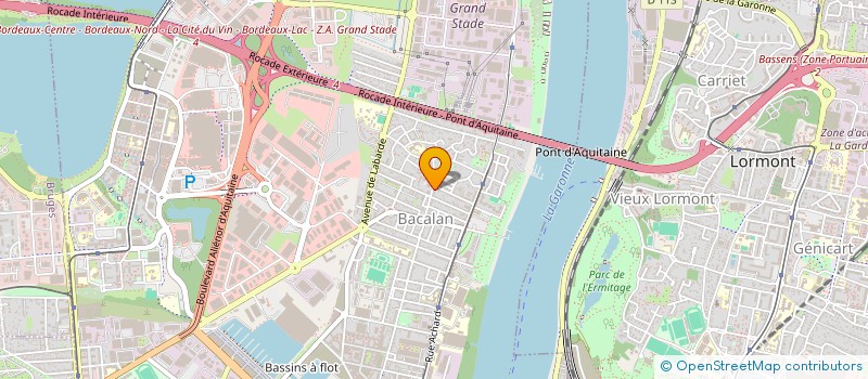 localisation de l'entreprise 842 091 878   BORDEAUX