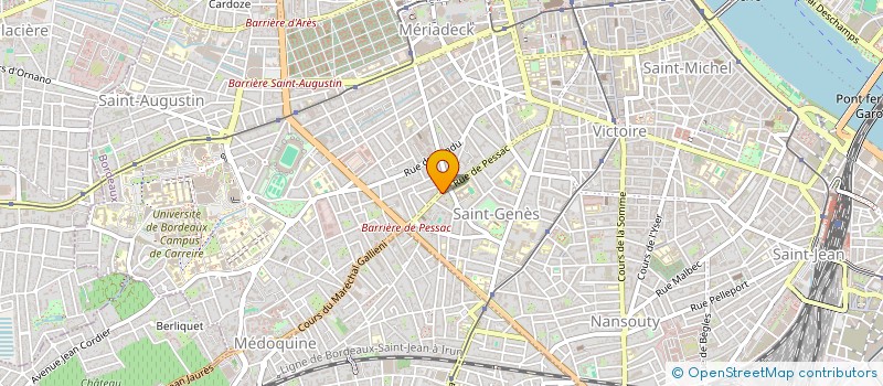 localisation de l'entreprise 842 092 355   BORDEAUX