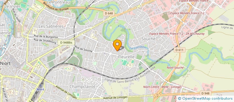 localisation de l'entreprise 842 093 304   NIORT