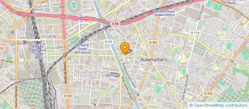 localisation de l'entreprise 842 095 853   AUBERVILLIERS