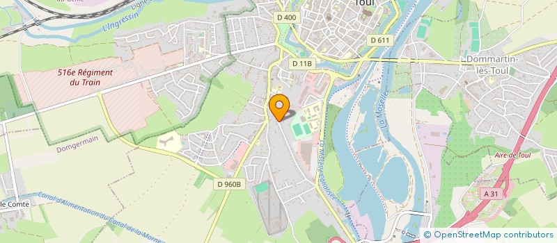 localisation de l'entreprise 842 096 018   TOUL