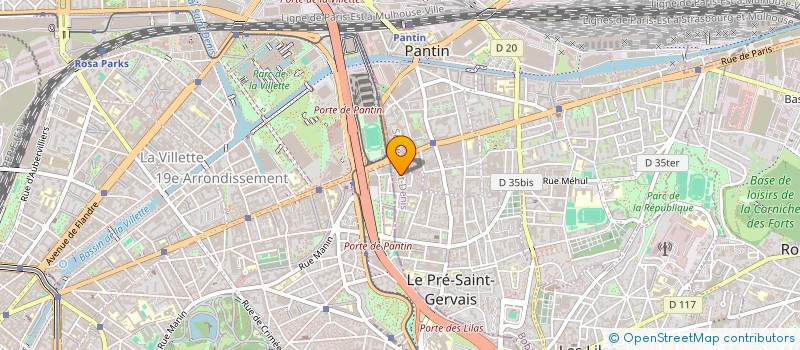 localisation de l'entreprise 842 117 434 à ROMAINVILLE