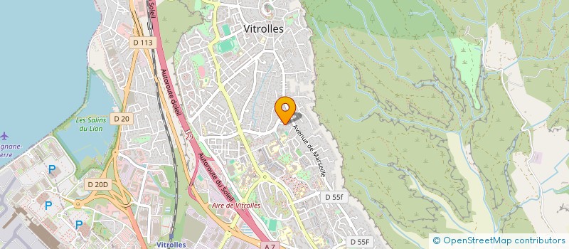 localisation de l'entreprise 842 126 922   VITROLLES