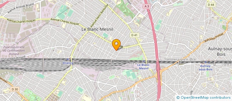 localisation de l'entreprise 842 129 124 à LE BLANC-MESNIL