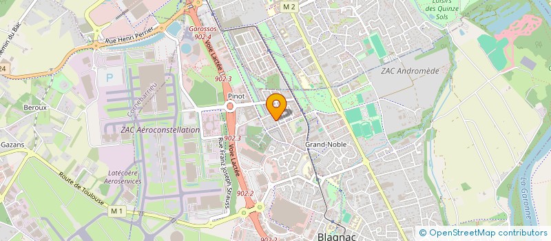 localisation de l'entreprise 842 142 135 à TOULOUSE