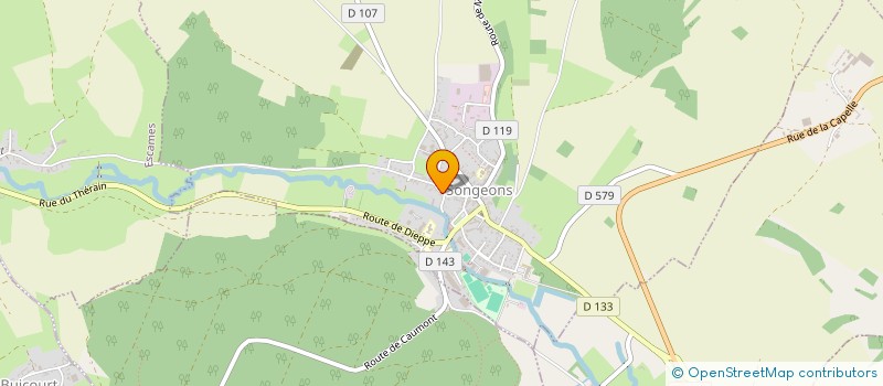 localisation de l'entreprise 842 156 986   SONGEONS