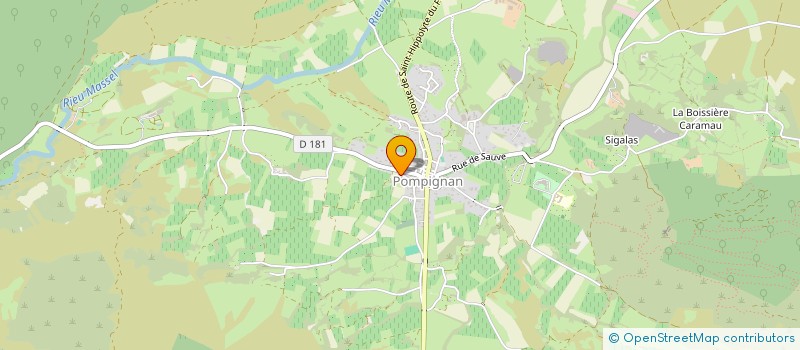 localisation de l'entreprise 842 158 404   GANGES