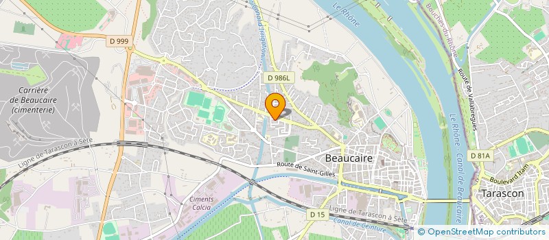 localisation de l'entreprise 842 160 004   BEAUCAIRE