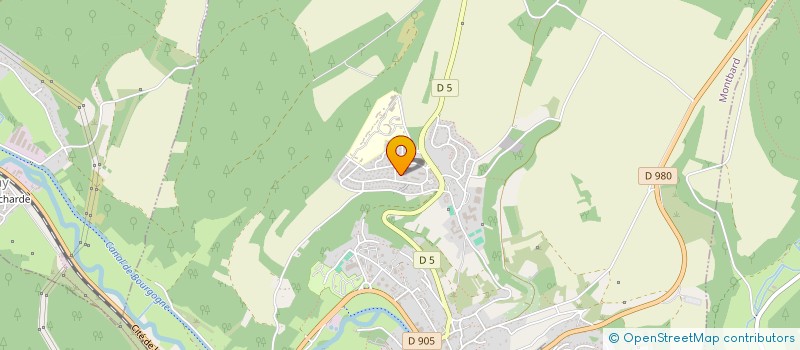 localisation de l'entreprise 842 160 418 à ETALANTE
