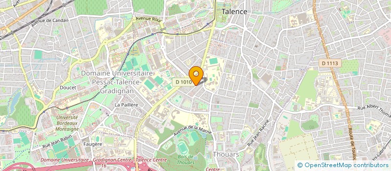 localisation de l'entreprise 842 175 762   TALENCE