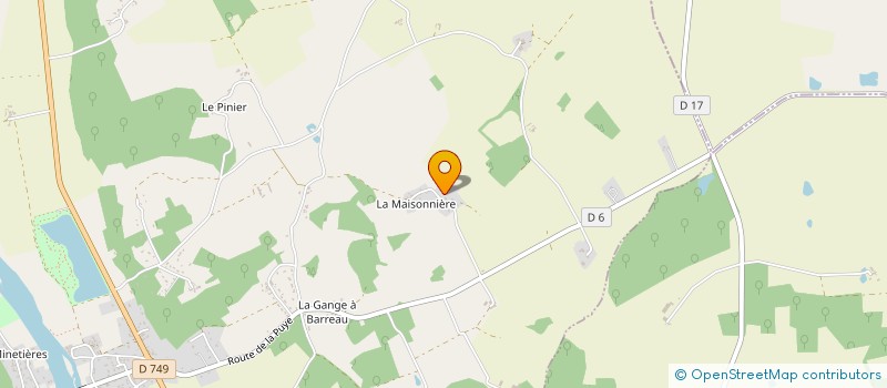localisation de l'entreprise 842 194 912 à BONNES