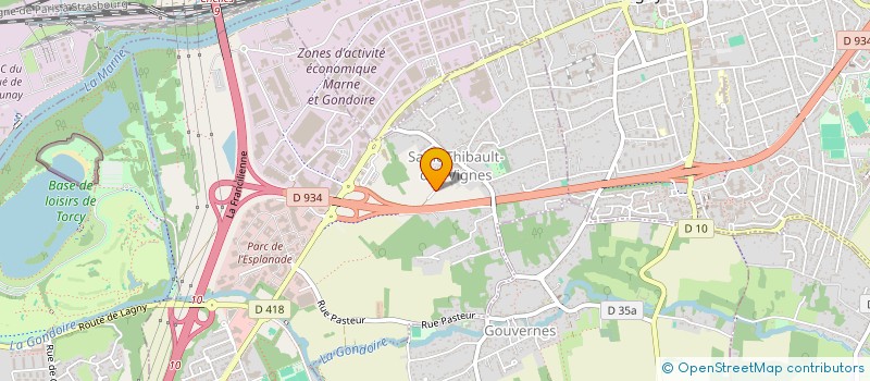 localisation de l'entreprise 842 210 601   SAINT-THIBAULT-DES-VIGNES