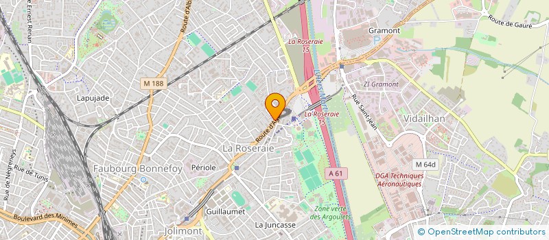 localisation de l'entreprise 842 230 617   GRISOLLES