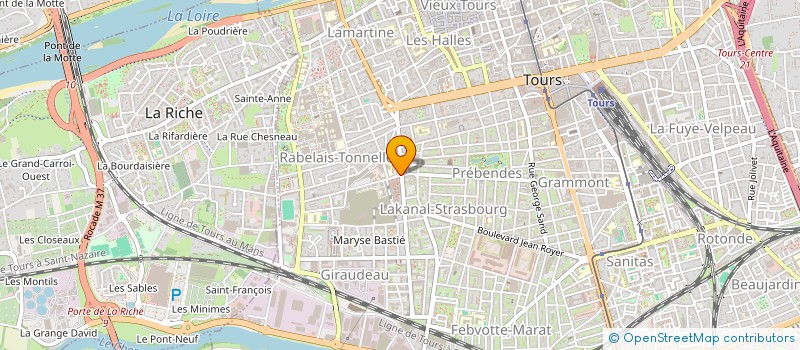 localisation de l'entreprise 842 258 832   TOURS