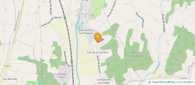 localisation de l'entreprise 842 266 488   BREN