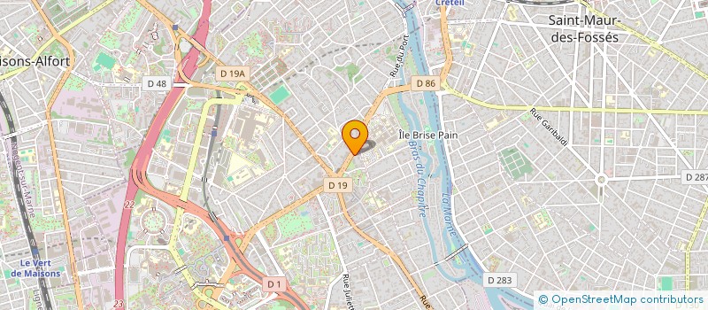 localisation de l'entreprise 842 272 577   CRETEIL