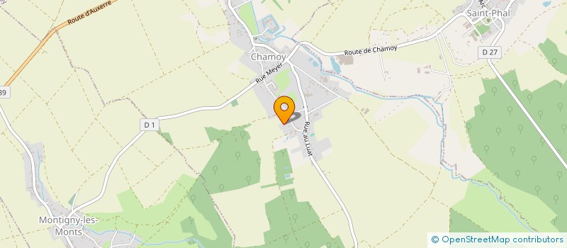 localisation de l'entreprise 842 277 097   CHAMOY