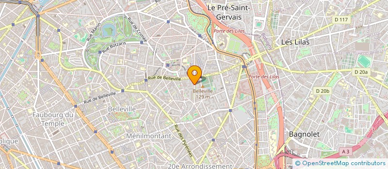 localisation de l'entreprise 842 283 814   PARIS