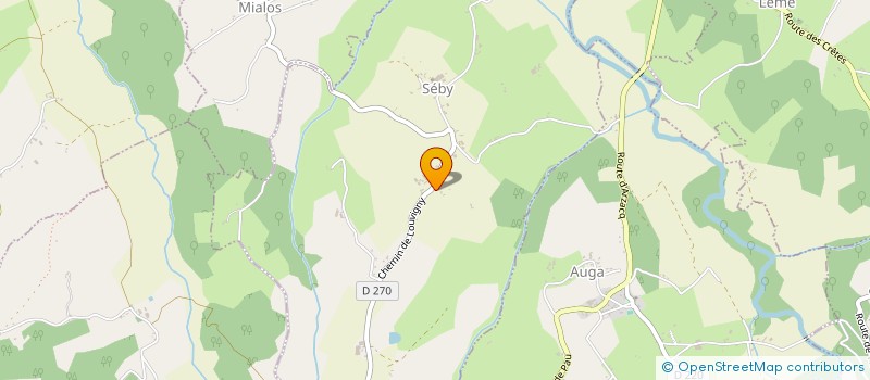 localisation de l'entreprise 842 288 789   SEBY