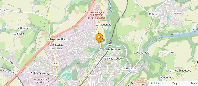 localisation de l'entreprise 842 290 660   DINAN