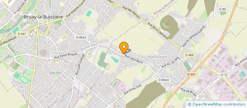 localisation de l'entreprise 842 292 294   HAILLICOURT