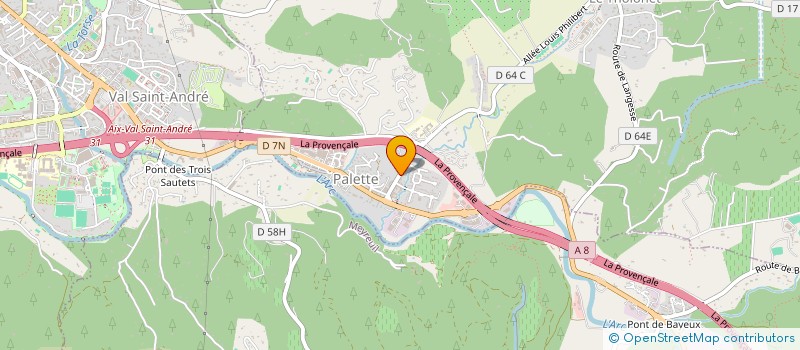 localisation de l'entreprise 842 295 610   FUVEAU