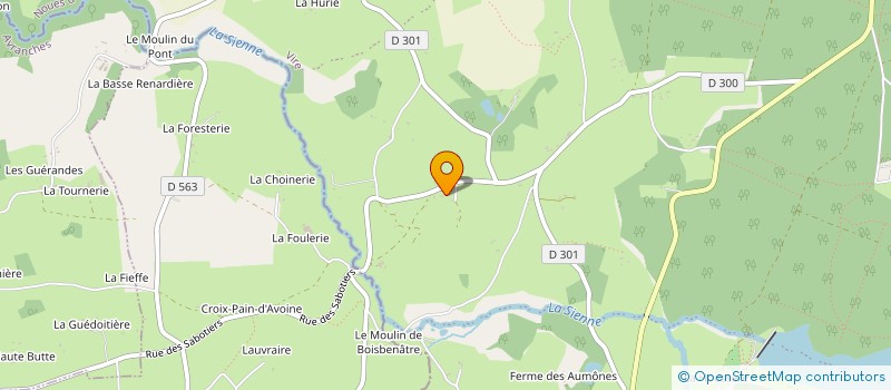 localisation de l'entreprise 842 313 207   NOUES DE SIENNE