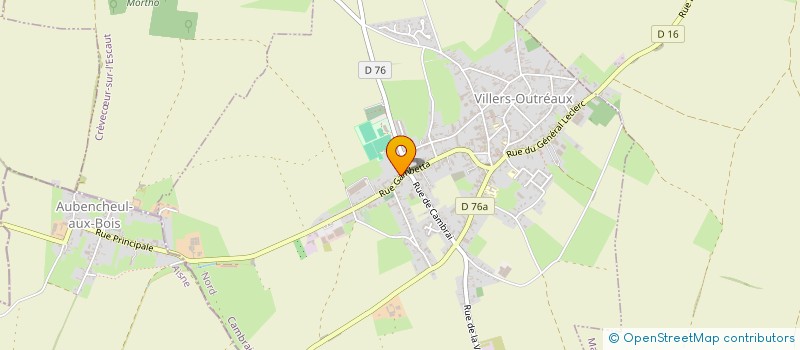 localisation de l'entreprise 842 314 759   VILLERS-OUTREAUX