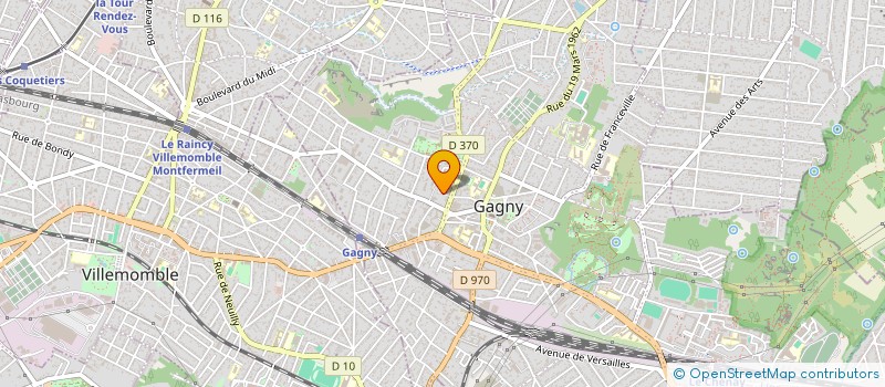 localisation de l'entreprise 842 315 285   GAGNY