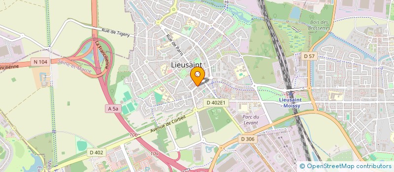 localisation de l'entreprise 842 315 533   LIEUSAINT