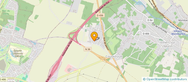 localisation de l'entreprise 842 316 143   COUTEVROULT