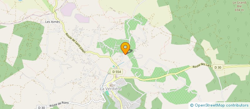 localisation de l'entreprise 842 318 016   SAINT-JULIEN