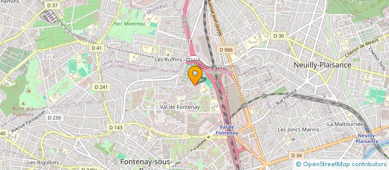 localisation de l'entreprise 842 331 811   FONTENAY-SOUS-BOIS