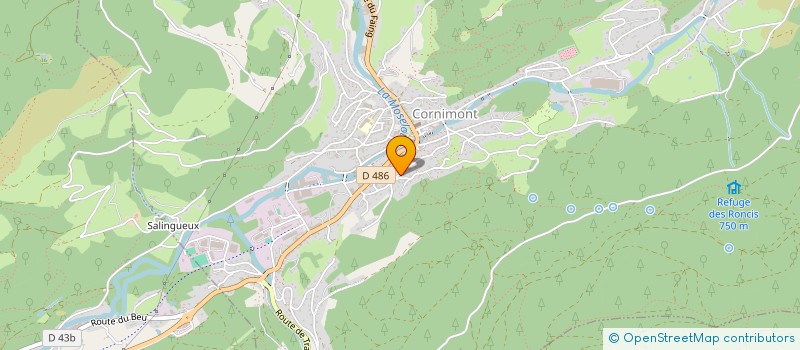 localisation de l'entreprise 842 360 091 à CORNIMONT