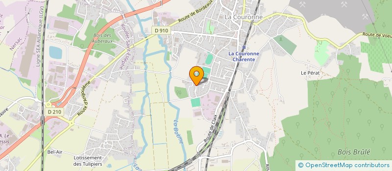 localisation de l'entreprise 842 360 885   LA COURONNE