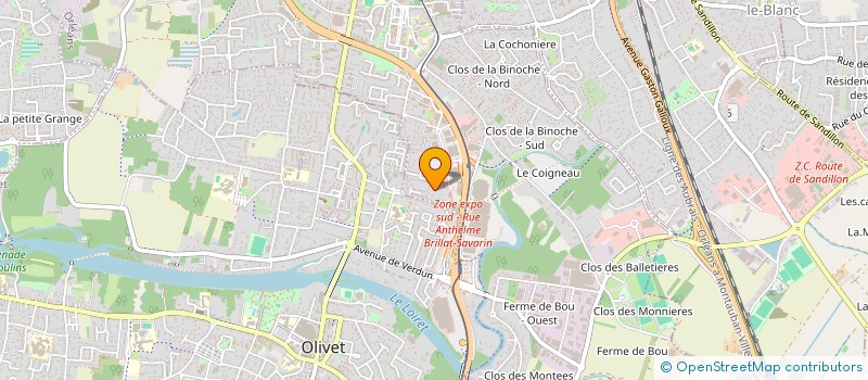 localisation de l'entreprise 842 363 970   ORLEANS