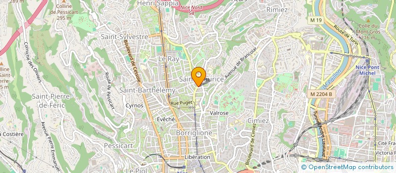 localisation de l'entreprise 842 364 580 à NICE