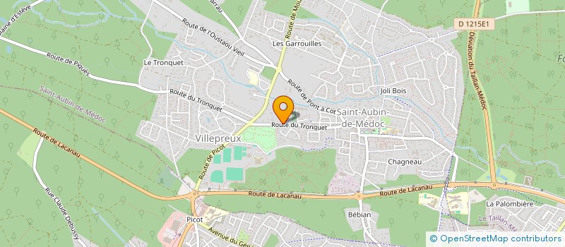 localisation de l'entreprise 842 366 478  à SAINT-AUBIN-DE-MEDOC