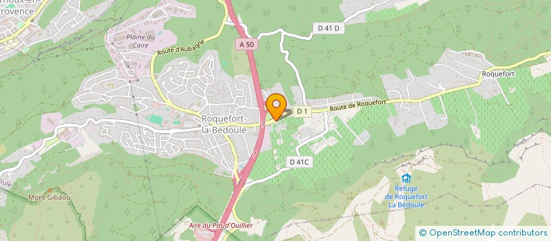 localisation de l'entreprise 842 372 179   ROQUEFORT-LA-BEDOULE